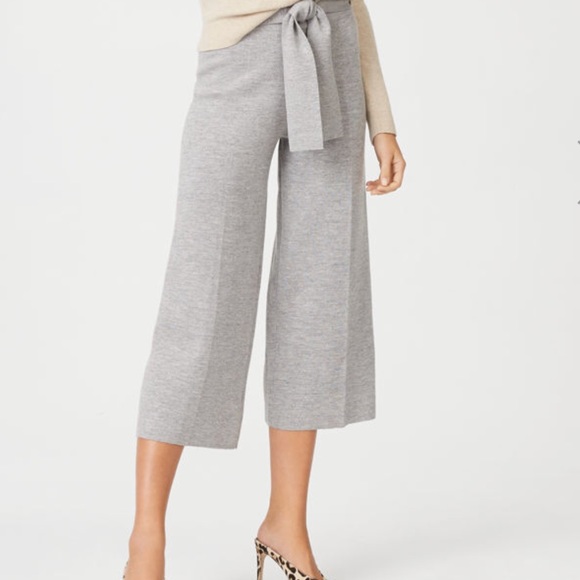 Club Monaco Merino Wool Cropped Pants 